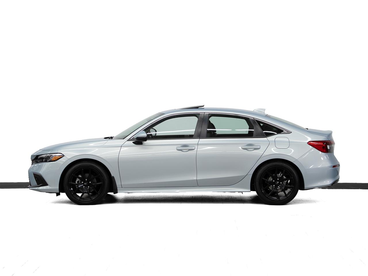 2022 Honda Civic TOURING | Nav | Leather | Sunroof | BSM | CarPlay Photo4