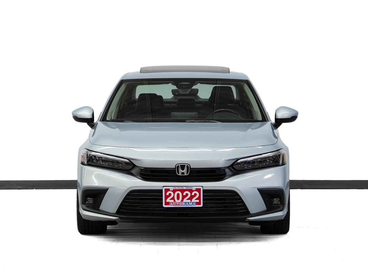 2022 Honda Civic TOURING | Nav | Leather | Sunroof | BSM | CarPlay