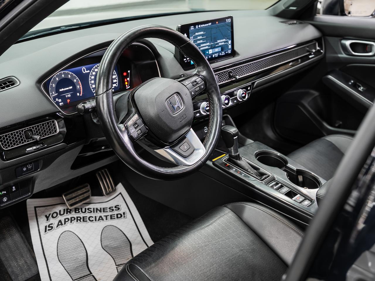 2023 Honda Civic HTBK SPORT TOURING | Nav | Sunroof | BSM | CarPlay