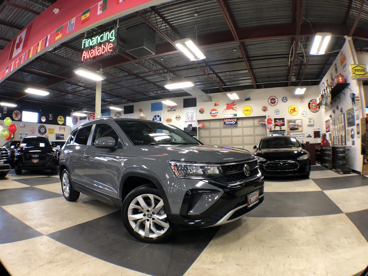 2022 Volkswagen Taos COMFORTLINE AWD LEATHER PAN/ROOF CARPLAY B/SPOT CA