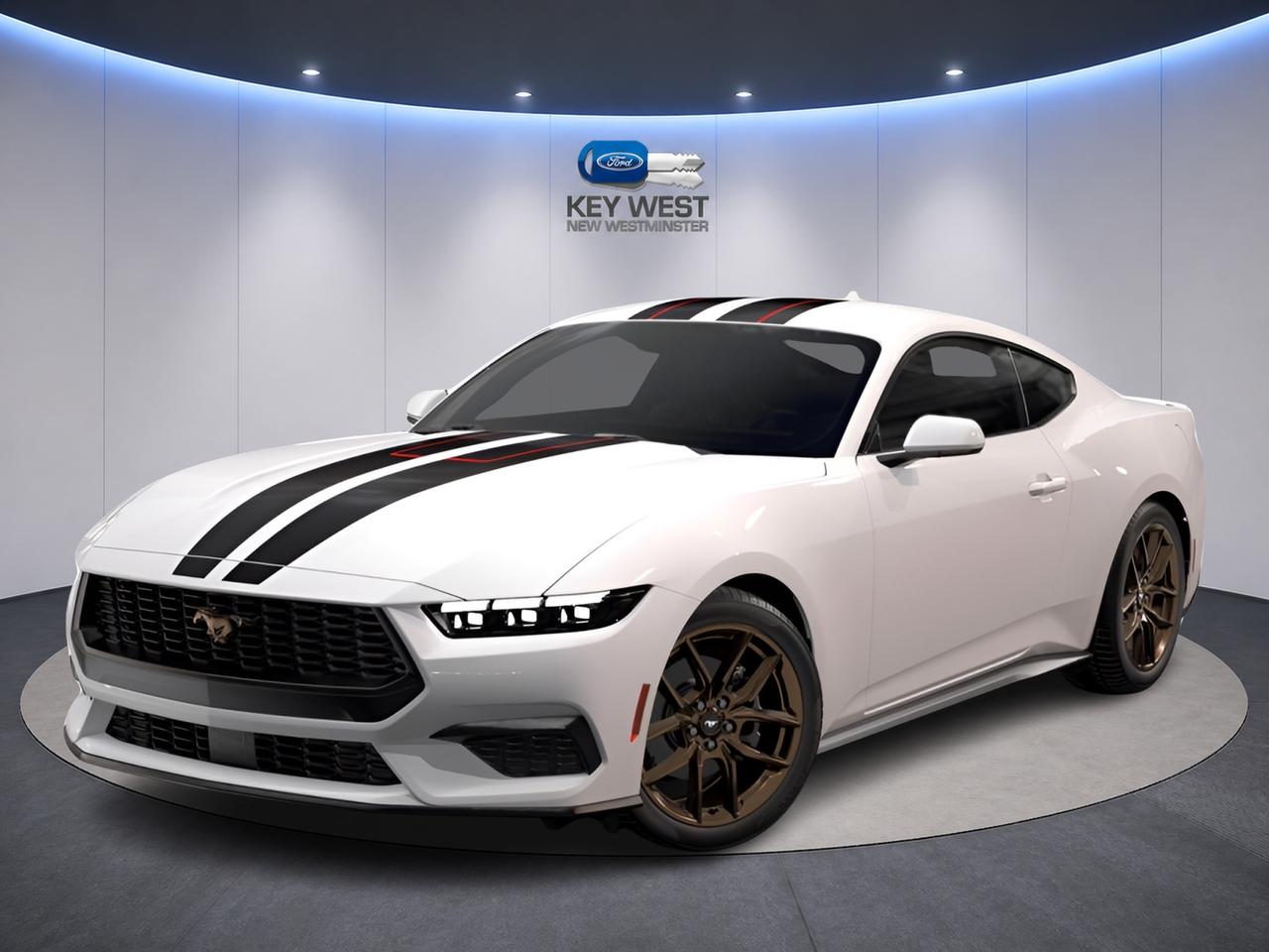 Oxford White 2026 Ford Mustang Coupe Rear-Wheel Drive Automatic