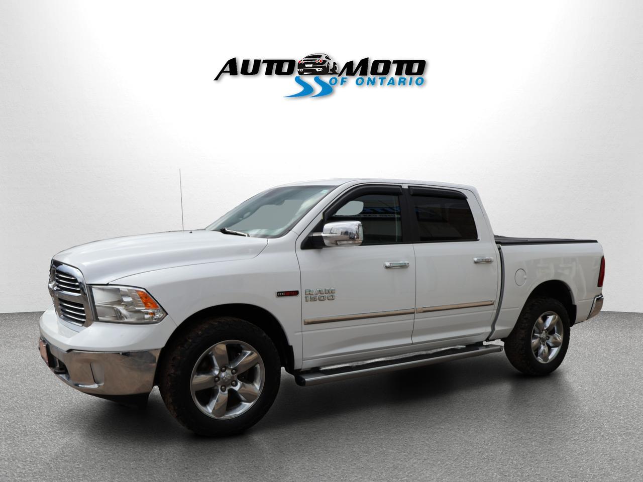 2015 RAM 1500 BIG HORN DIESEL CREW 4WD CERTIFIED *ACCIDENT FREE*DODGE MAINTAIN*  CAMERA BLUETOOTH HEATED SEATS/STEERING RUNNING BOARDS CRUISE ALLOYS Photo2