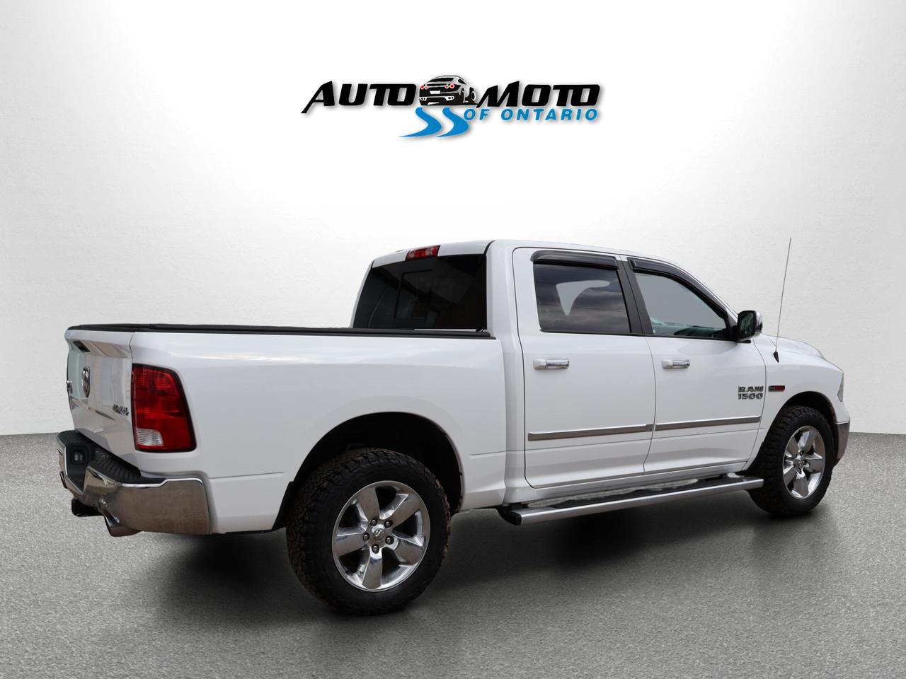 2015 RAM 1500 BIG HORN DIESEL CREW 4WD CERTIFIED *ACCIDENT FREE*DODGE MAINTAIN*  CAMERA BLUETOOTH HEATED SEATS/STEERING RUNNING BOARDS CRUISE ALLOYS Photo