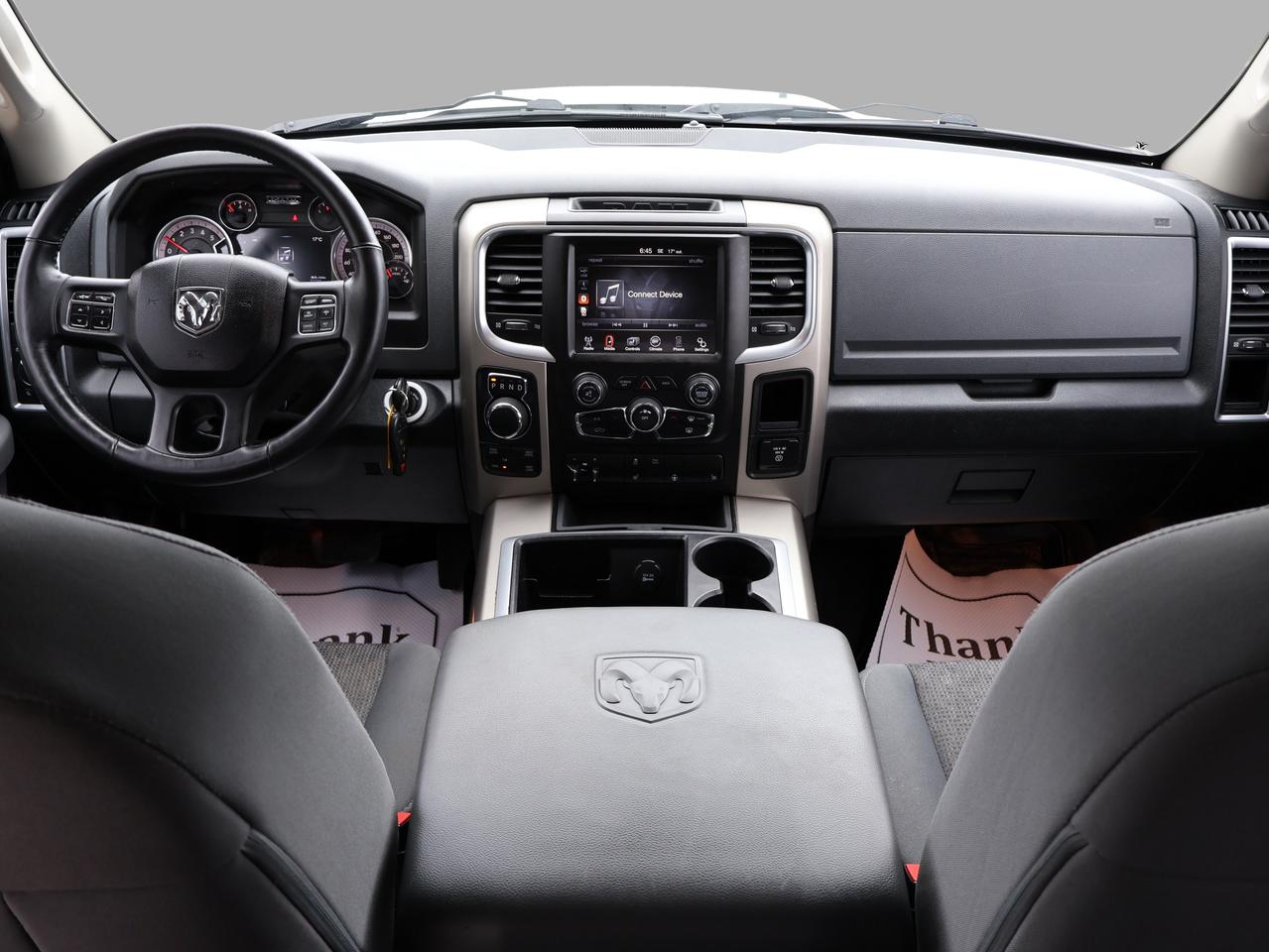 2015 RAM 1500 BIG HORN DIESEL CREW 4WD CERTIFIED *ACCIDENT FREE*DODGE MAINTAIN*  CAMERA BLUETOOTH HEATED SEATS/STEERING RUNNING BOARDS CRUISE ALLOYS Photo