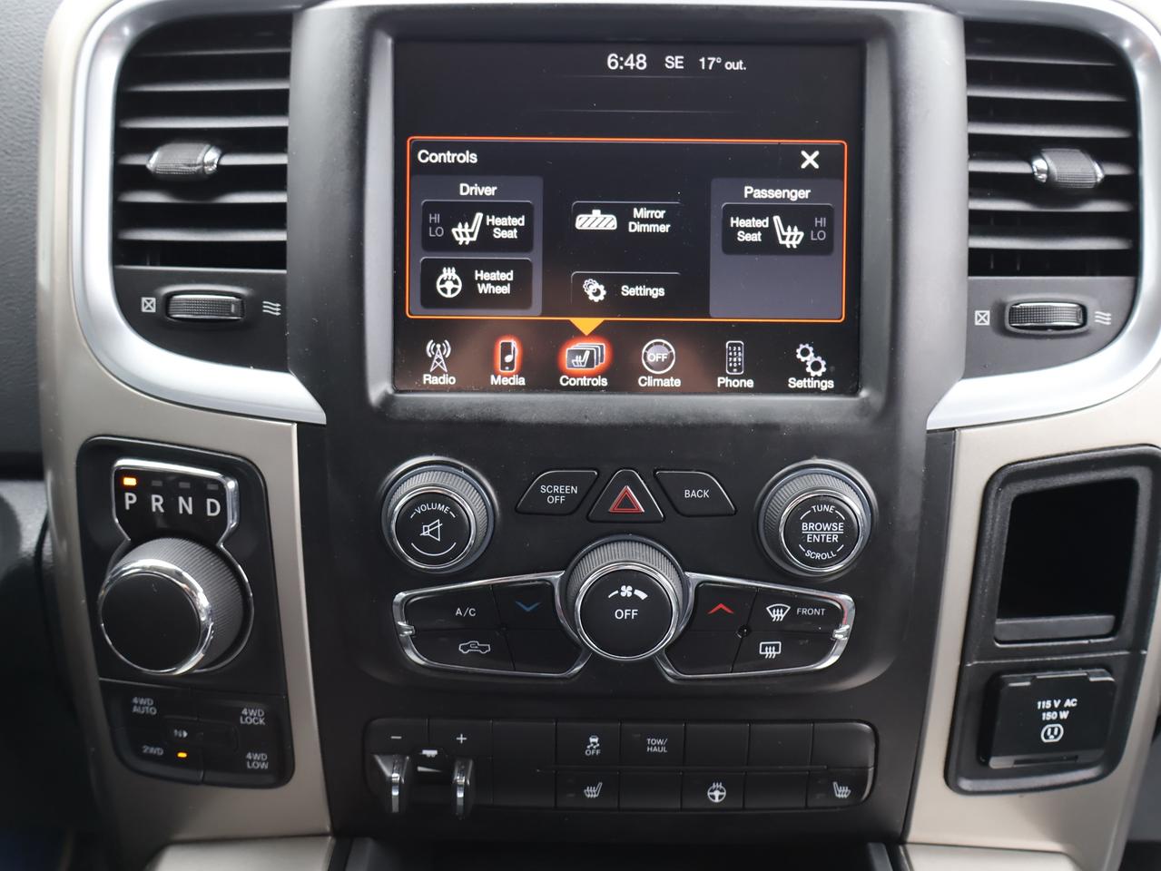 2015 RAM 1500 BIG HORN DIESEL CREW 4WD CERTIFIED *ACCIDENT FREE*DODGE MAINTAIN*  CAMERA BLUETOOTH HEATED SEATS/STEERING RUNNING BOARDS CRUISE ALLOYS Photo