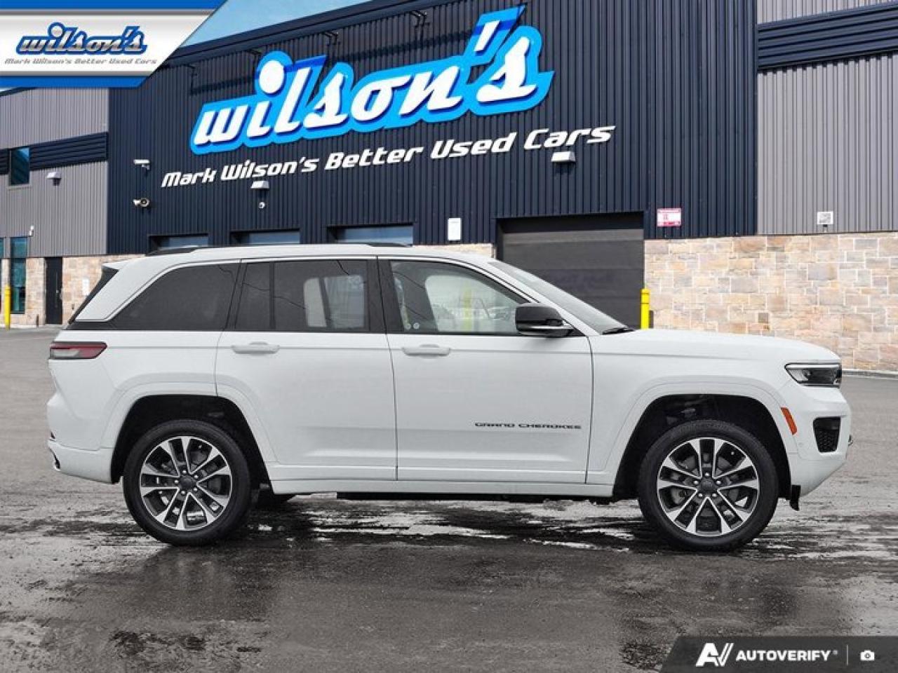 2022 Jeep Grand Cherokee 4xe Overland 4x4 | PHEV | Leather | Nav | 19 Speaker Audio | Heated Wheel | Cooled Seats and More ! Photo