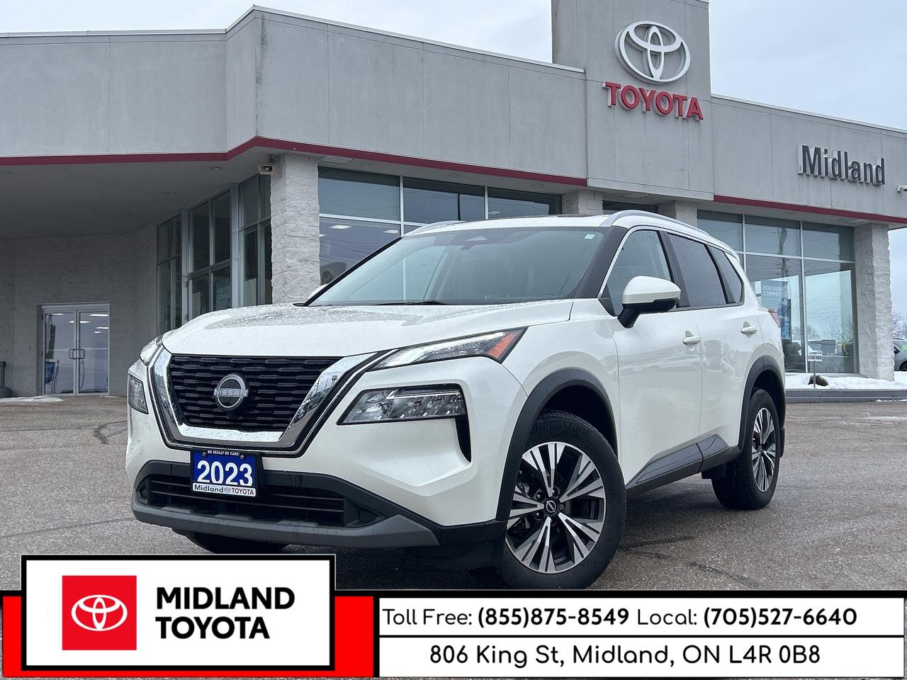 2023 Nissan Rogue SV Moonroof   Heated Seats & Wheel Photo0