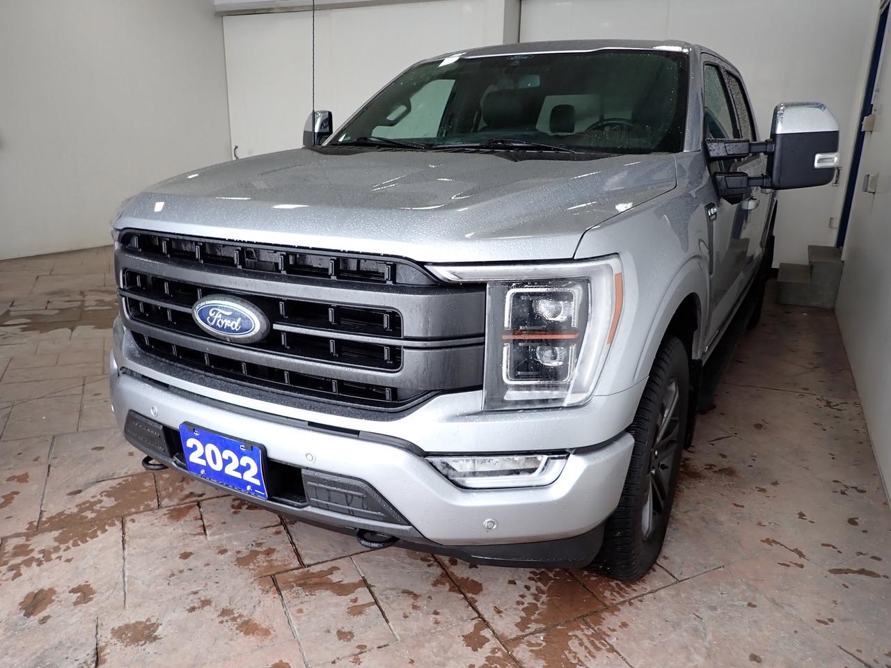 2022 Ford F-150 LARIAT SUPERCREW *HYBRID* LEATHER NAVI SUNROOF 5.5 BOX 4WD Photo