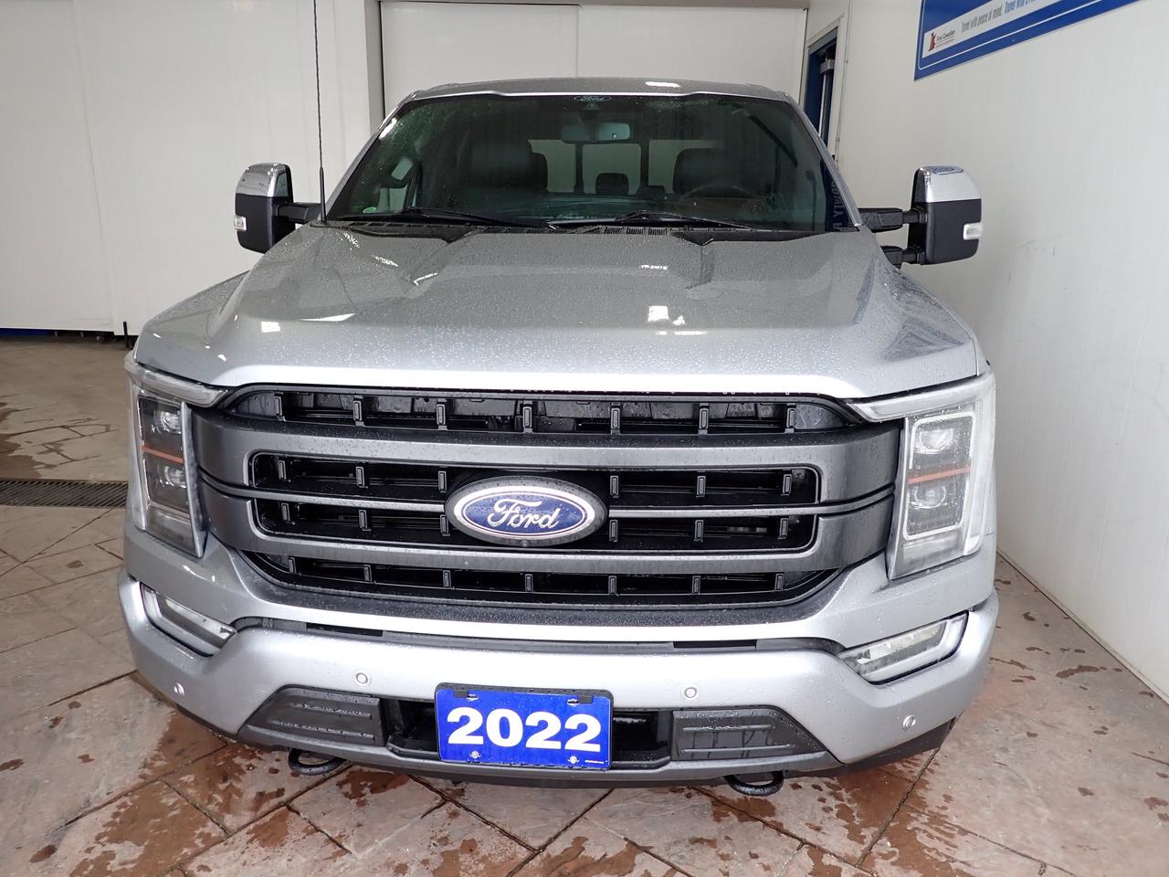 2022 Ford F-150 LARIAT SUPERCREW *HYBRID* LEATHER NAVI SUNROOF 5.5 BOX 4WD Photo