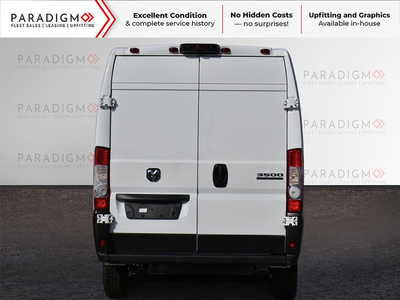 2023 Dodge Ram ProMaster 3500 159" High Roof - Flip Out Shelving Photo