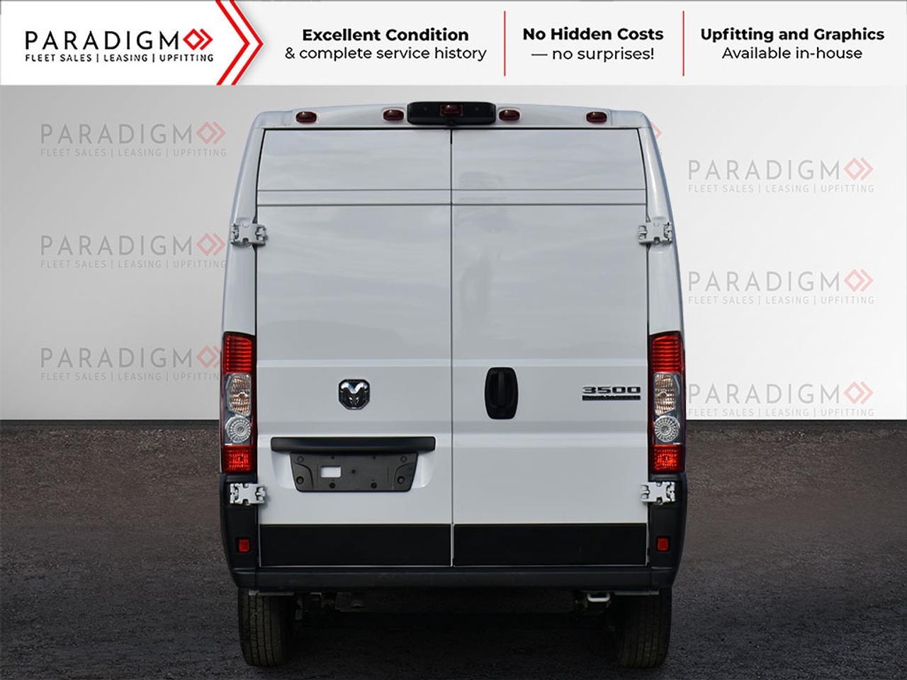 2023 RAM ProMaster Cargo Van 3500 159" High Roof - Flip Out Shelving Photo