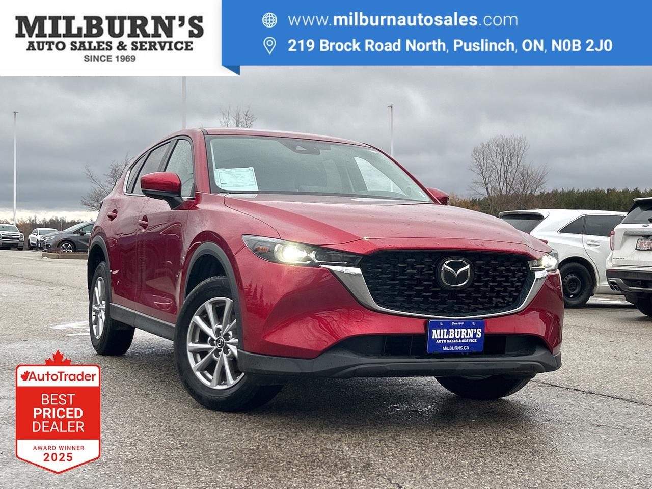 2025 Mazda CX-5 GS AWD   Leather   Heated Seats & Steering Wheel Photo0