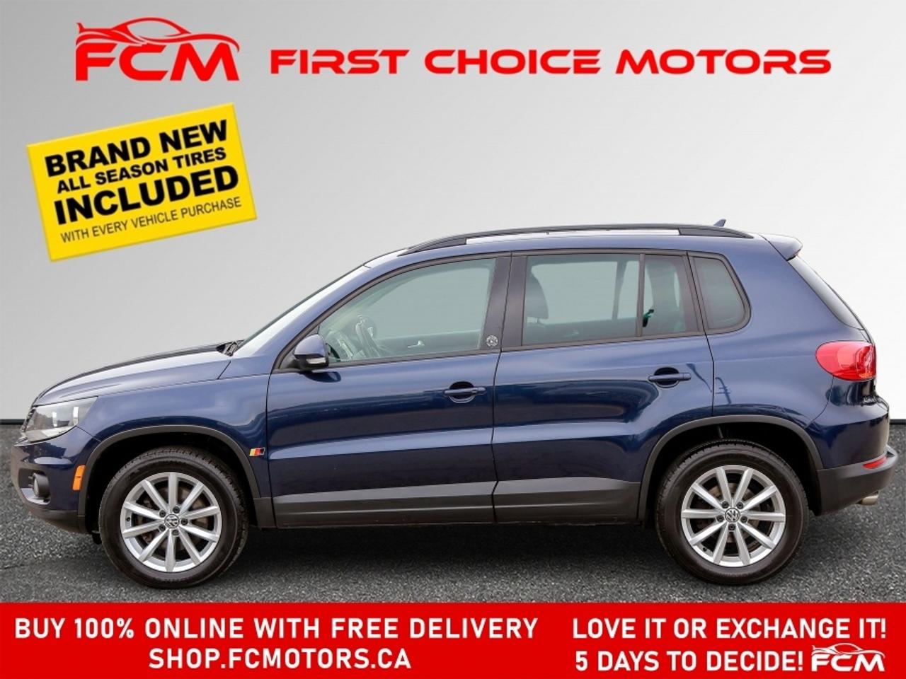 2017 Volkswagen Tiguan WOLFSBURG ~AUTOMATIC, FULLY CERTIFIED WITH WARRANT Photo2