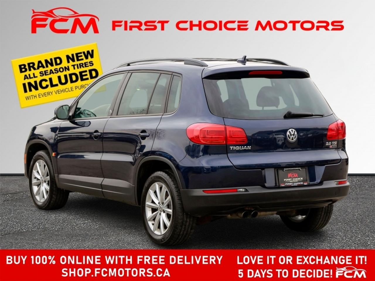 2017 Volkswagen Tiguan WOLFSBURG ~AUTOMATIC, FULLY CERTIFIED WITH WARRANT Photo