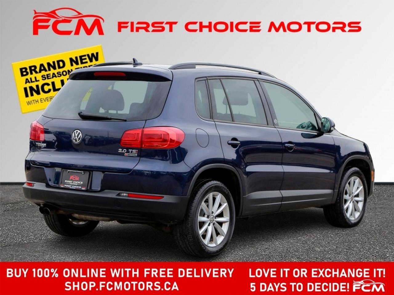 2017 Volkswagen Tiguan WOLFSBURG ~AUTOMATIC, FULLY CERTIFIED WITH WARRANT Photo