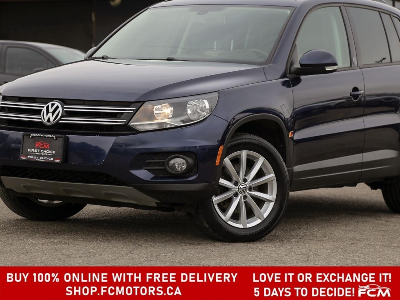2017 Volkswagen Tiguan WOLFSBURG ~AUTOMATIC, FULLY CERTIFIED WITH WARRANT Photo