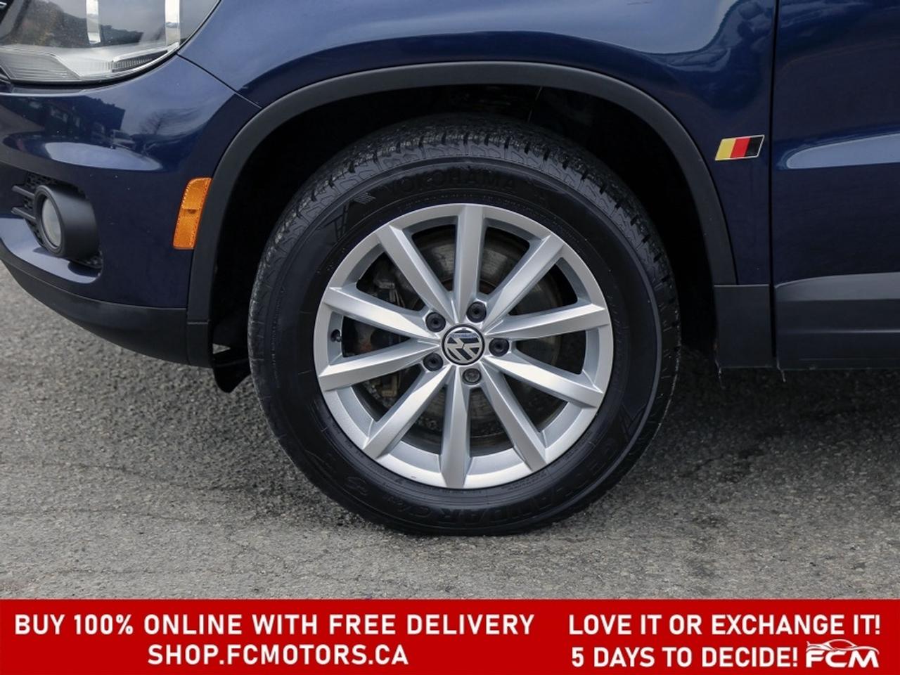 2017 Volkswagen Tiguan WOLFSBURG ~AUTOMATIC, FULLY CERTIFIED WITH WARRANT Photo