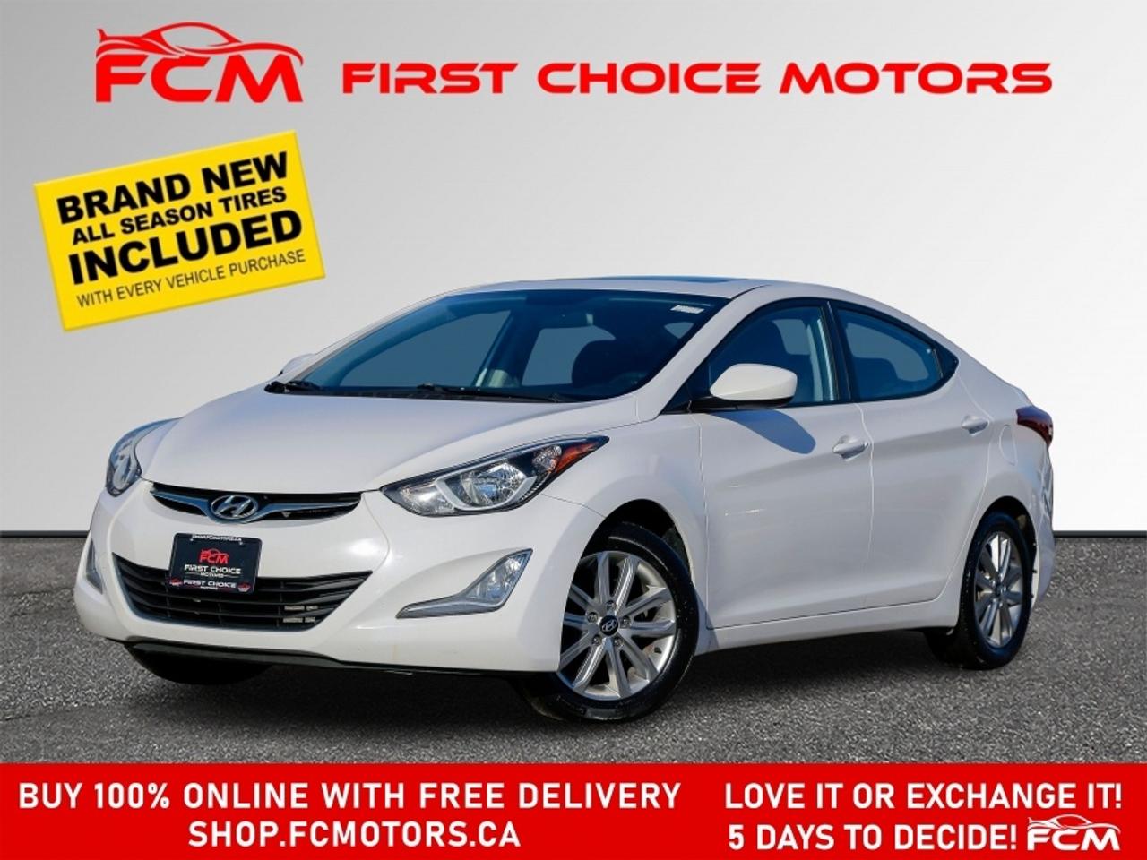 2016 Hyundai Elantra SPORT ~AUTOMATIC, FULLY CERTIFIED WITH WARRANTY!!! Photo0