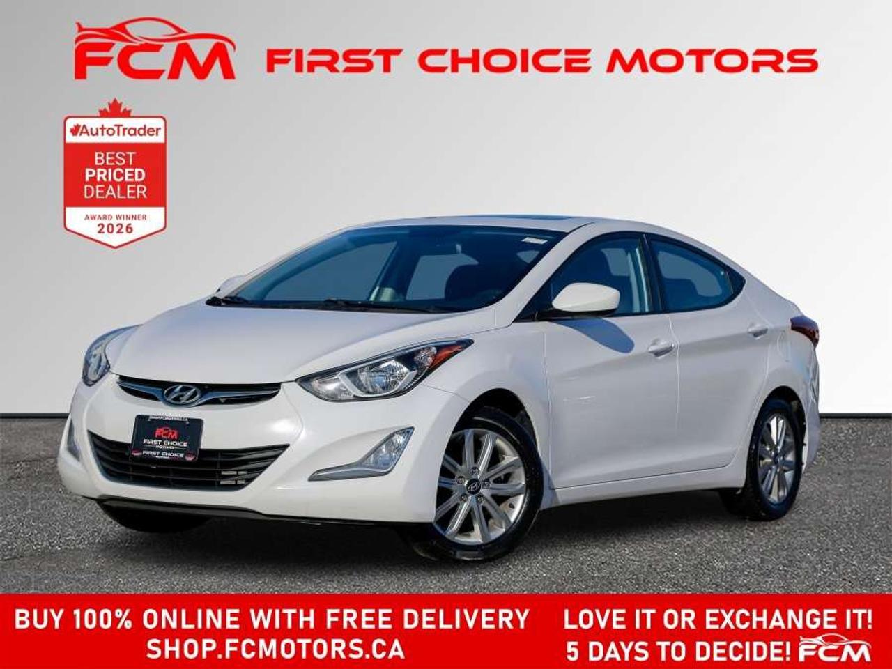 2016 Hyundai Elantra SPORT   FULLY CERTIFIED WITH WARRANTY Photo