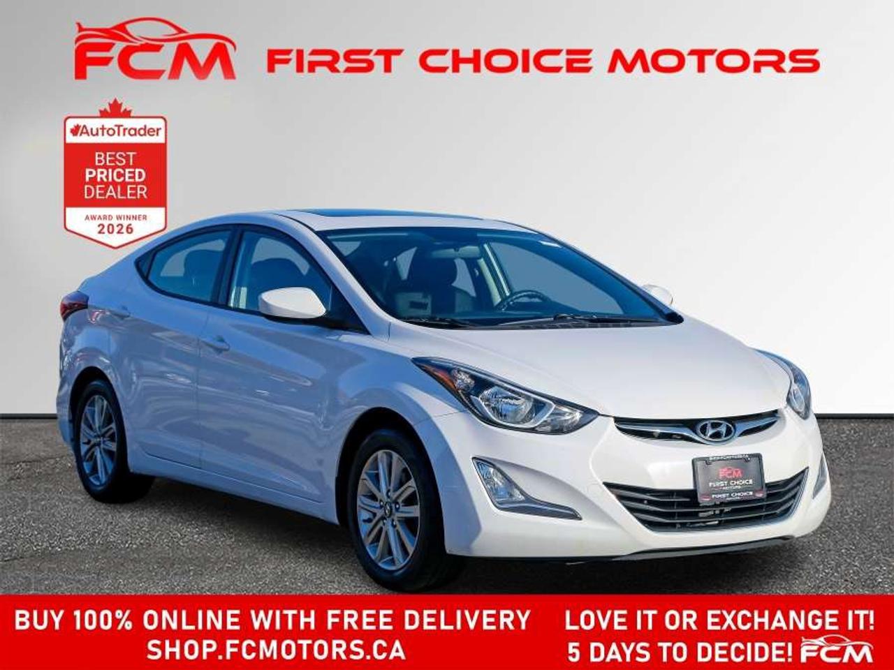 2016 Hyundai Elantra SPORT   FULLY CERTIFIED WITH WARRANTY Photo