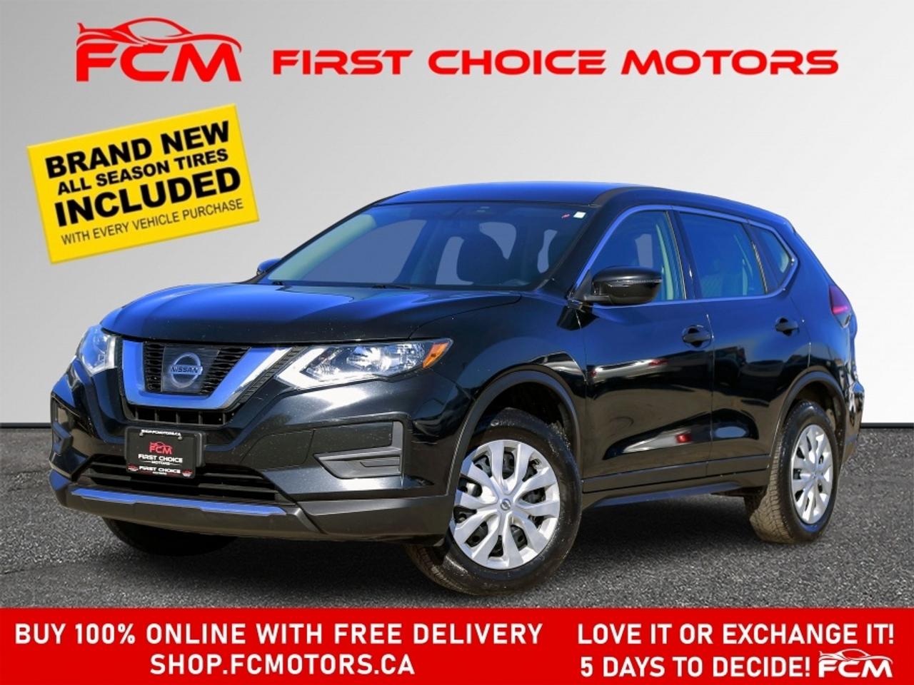 2017 Nissan Rogue S AWD ~AUTOMATIC, FULLY CERTIFIED WITH WARRANTY!!! Photo0