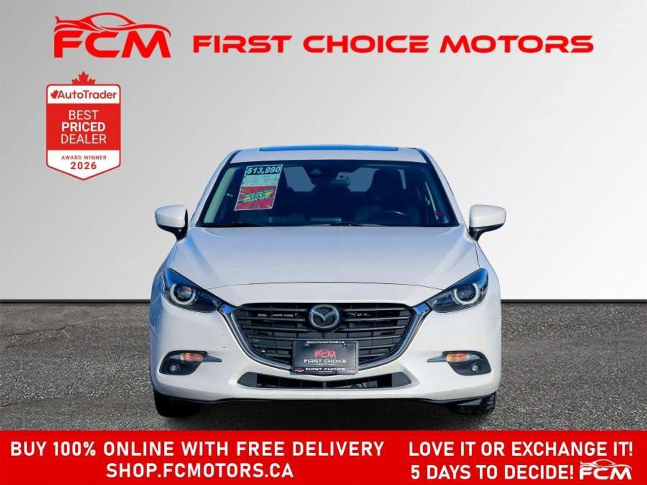 2017 Mazda 3 GT   FULLY CERTIFIED WITH WARRANTY Photo