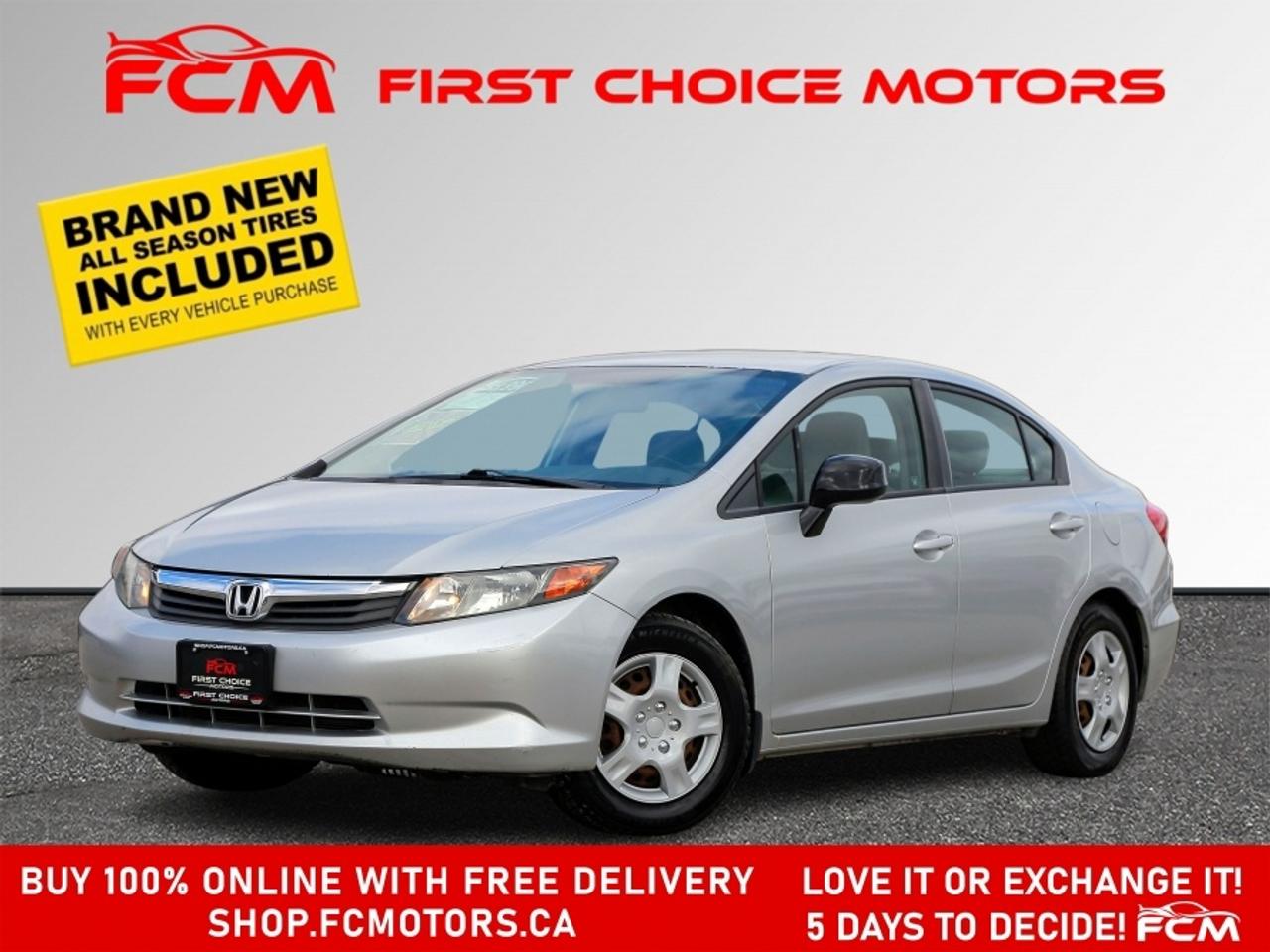 2012 Honda Civic LX ~AUTOMATIC, FULLY CERTIFIED WITH WARRANTY!!!!~ Photo
