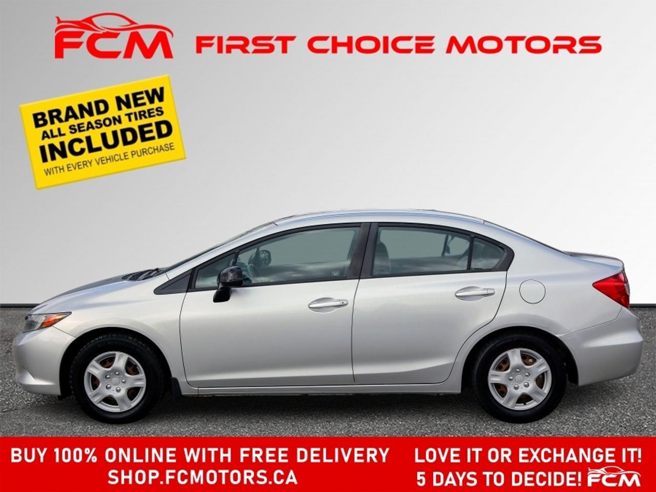 2012 Honda Civic LX ~AUTOMATIC, FULLY CERTIFIED WITH WARRANTY!!!!~ Photo