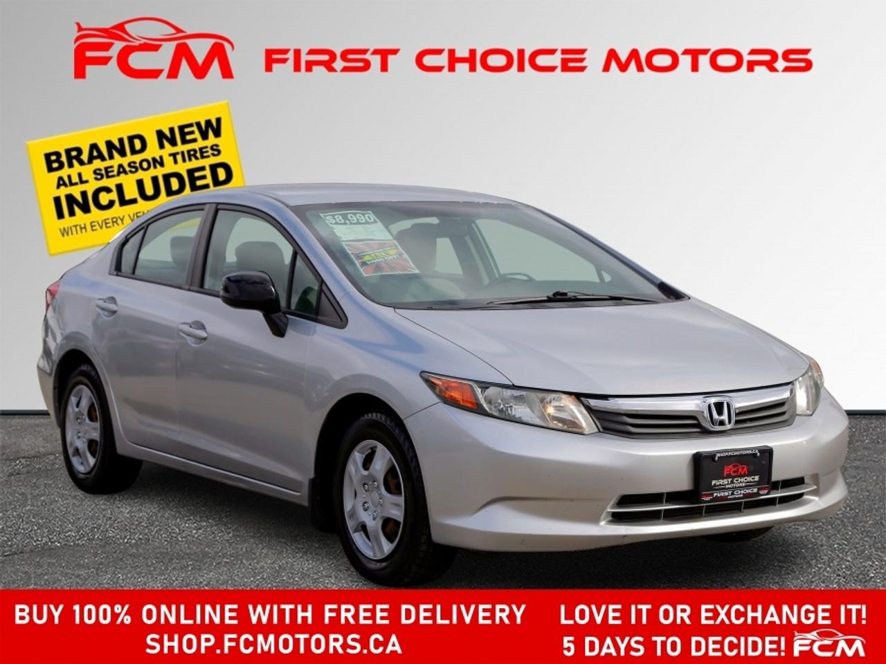 2012 Honda Civic LX ~AUTOMATIC, FULLY CERTIFIED WITH WARRANTY!!!!~ Photo