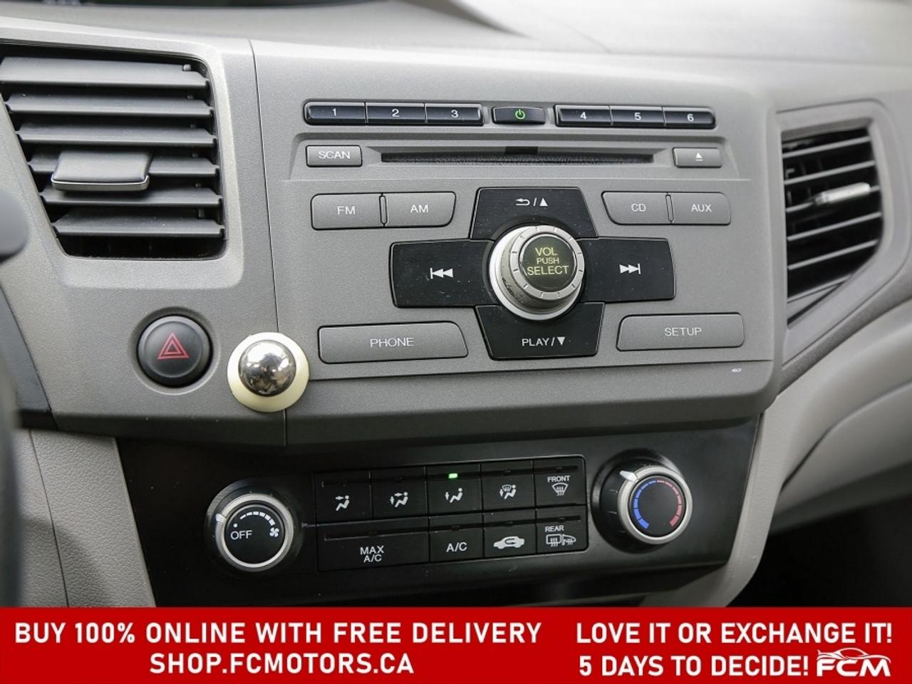 2012 Honda Civic LX ~AUTOMATIC, FULLY CERTIFIED WITH WARRANTY!!!!~ Photo