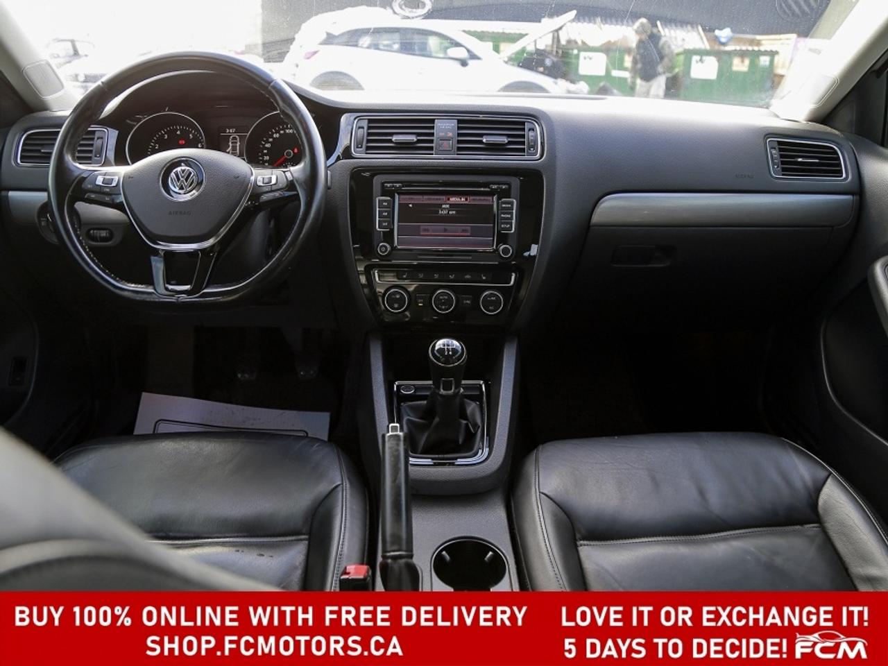 2015 Volkswagen Jetta HIGHLINE ~MANUAL, FULLY CERTIFIED WITH WARRANTY!!! Photo