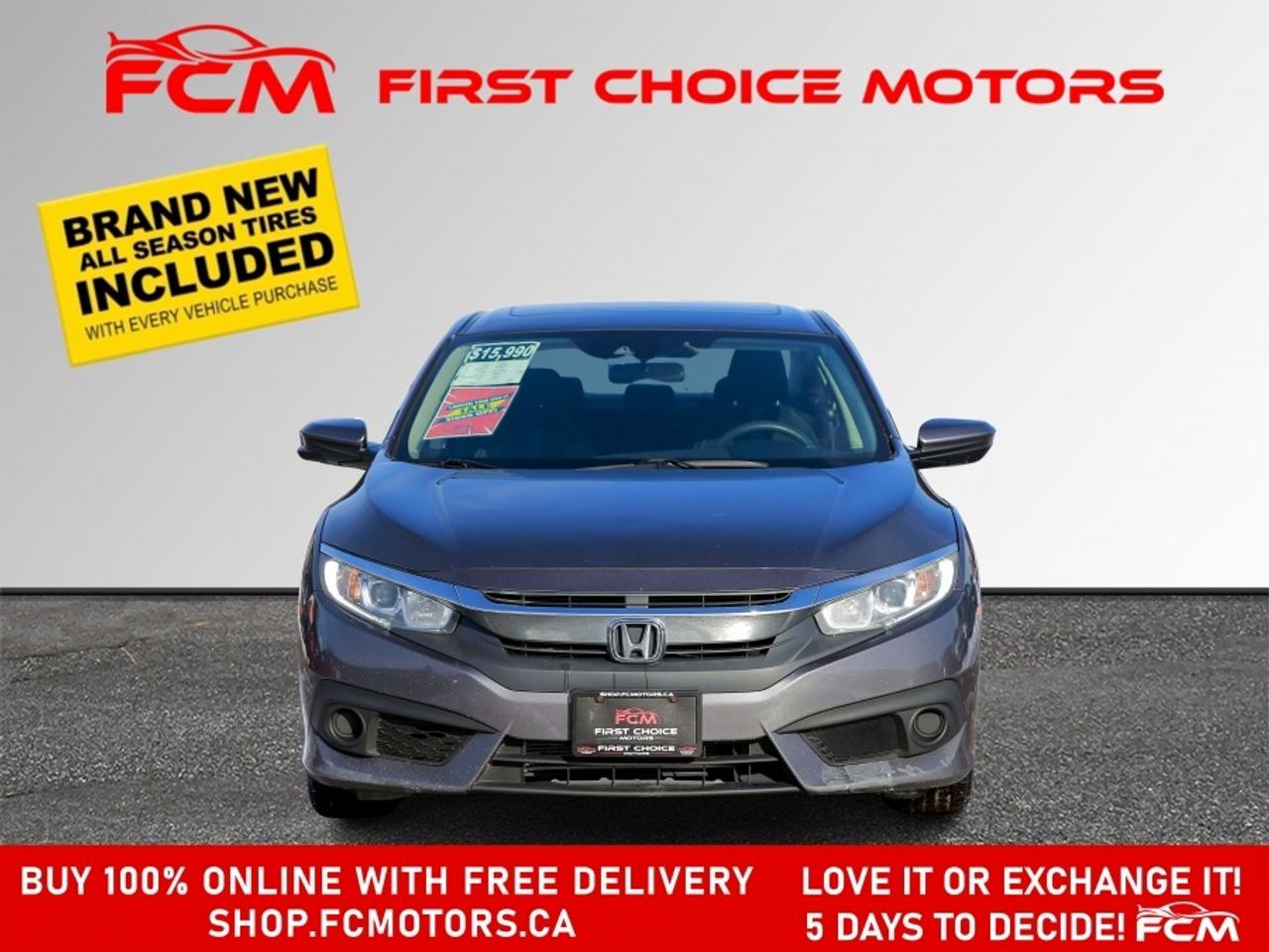 2018 Honda Civic EX ~AUTOMATIC, FULLY CERTIFIED WITH WARRANTY!!!!~ Photo