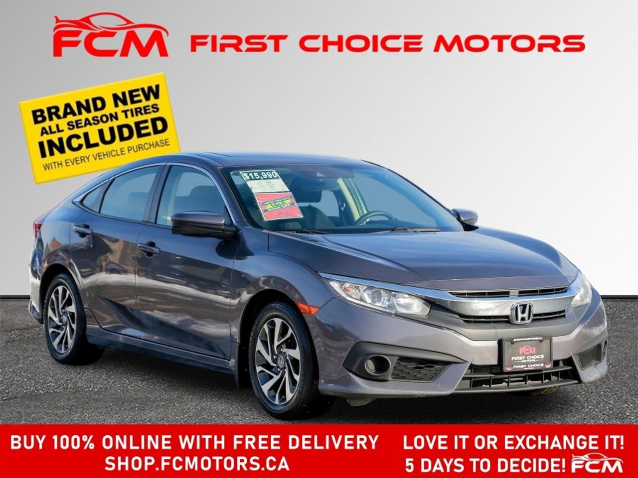 2018 Honda Civic EX ~AUTOMATIC, FULLY CERTIFIED WITH WARRANTY!!!!~ Photo