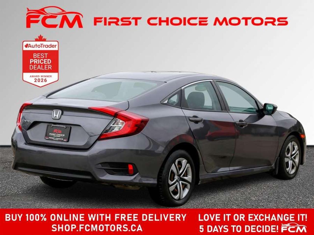 2018 Honda Civic LX   FULLY CERTIFIED WITH WARRANTY Photo