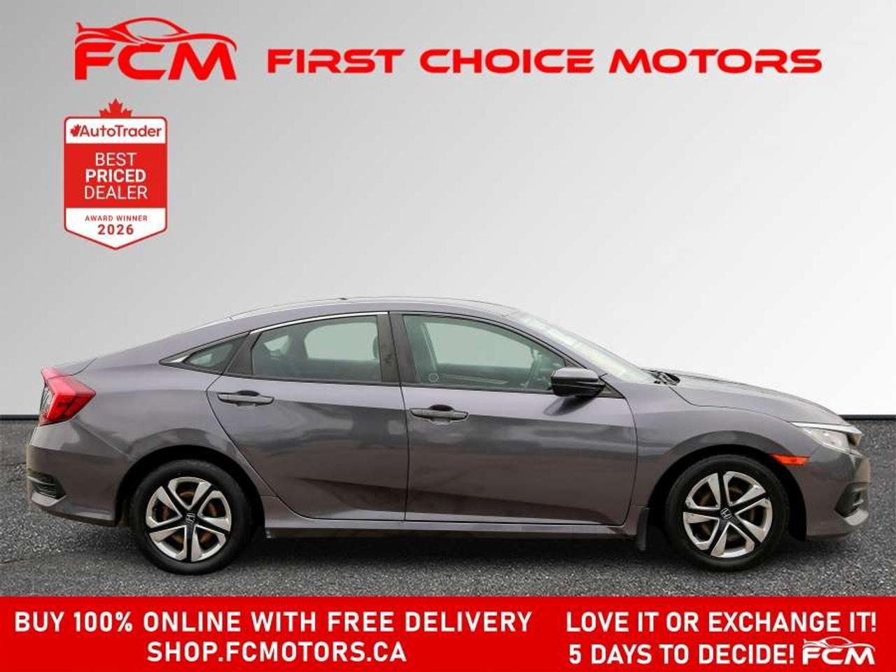2018 Honda Civic LX   FULLY CERTIFIED WITH WARRANTY Photo