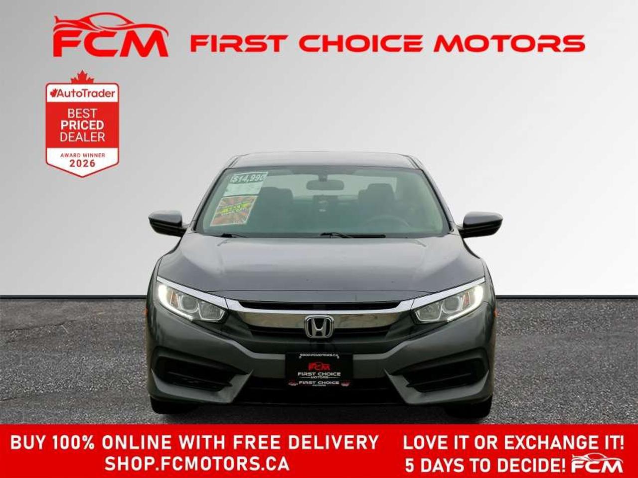 2018 Honda Civic LX   FULLY CERTIFIED WITH WARRANTY Photo