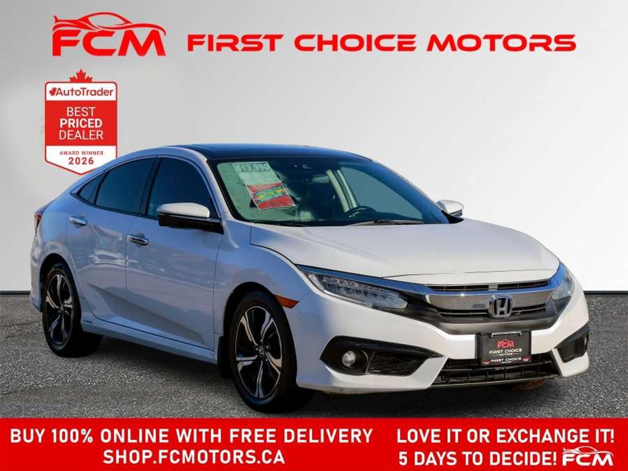 2016 Honda Civic TOURING   FULLY CERTIFIED WITH WARRANTY Photo