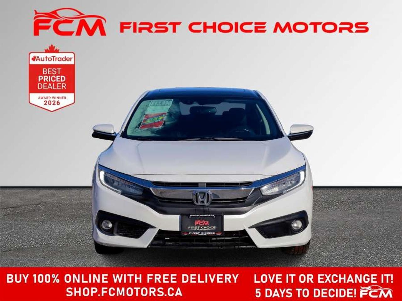 2016 Honda Civic TOURING   FULLY CERTIFIED WITH WARRANTY Photo