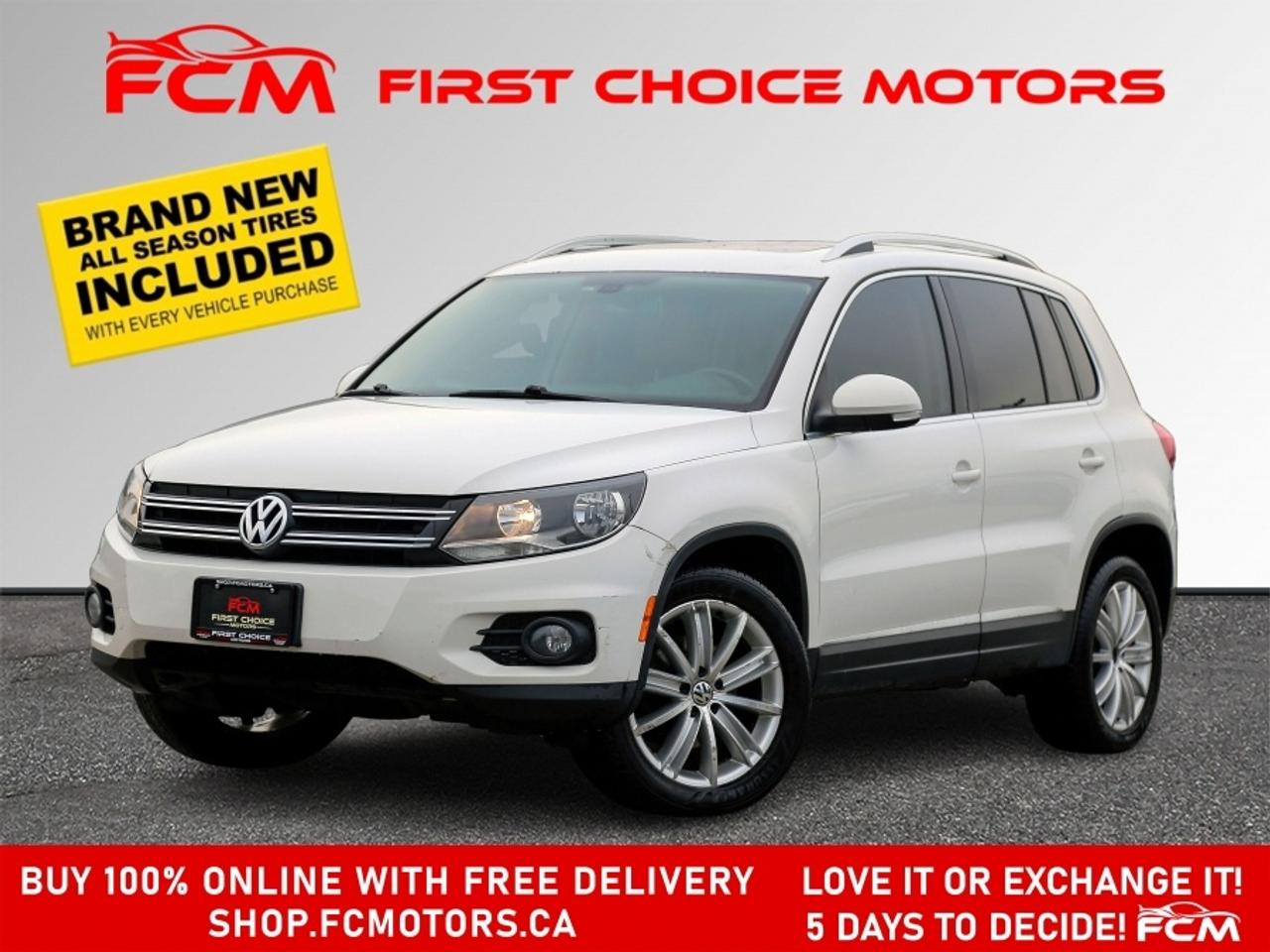 2014 Volkswagen Tiguan 4MOTION ~AUTOMATIC, FULLY CERTIFIED WITH WARRANTY! Photo0