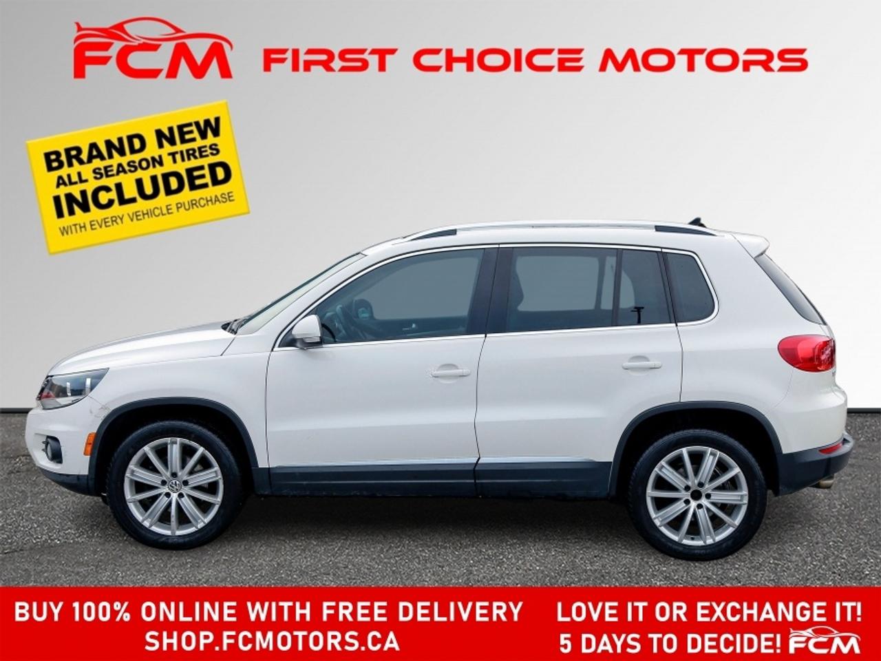 2014 Volkswagen Tiguan 4MOTION ~AUTOMATIC, FULLY CERTIFIED WITH WARRANTY! Photo2