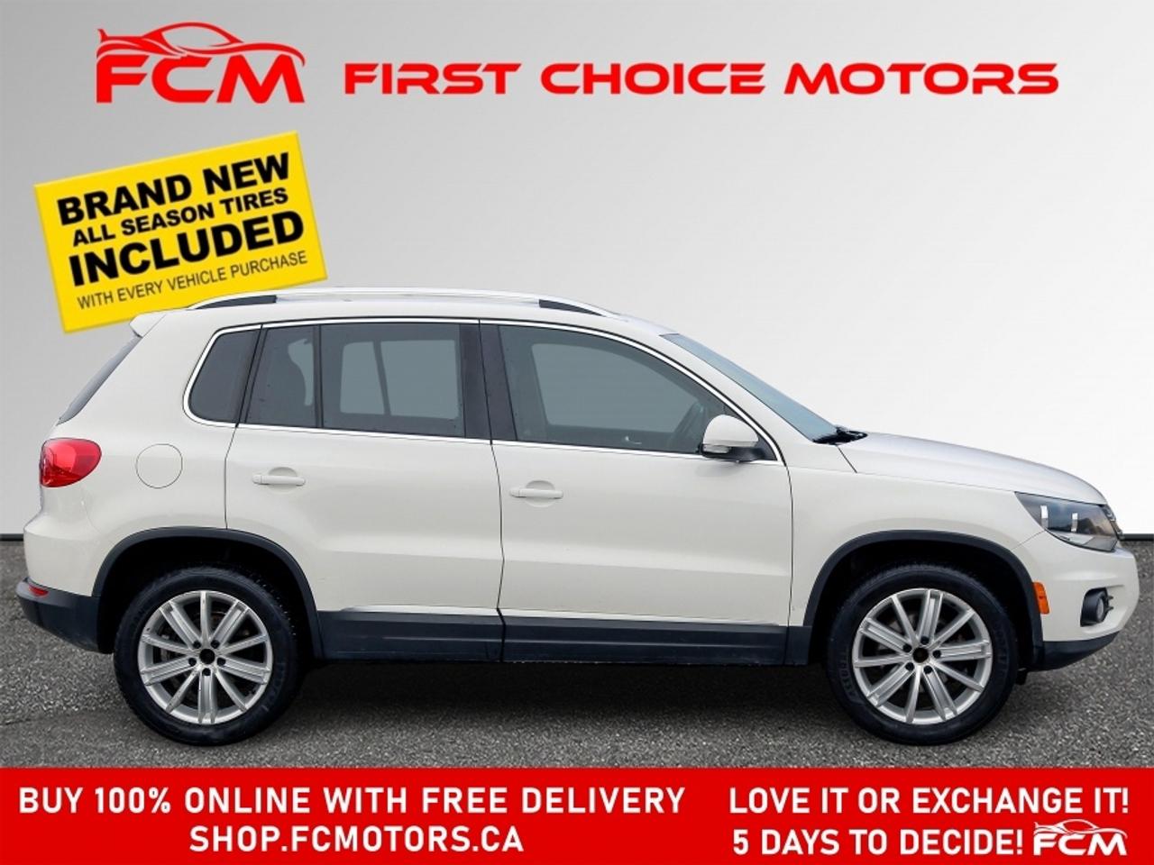 2014 Volkswagen Tiguan 4MOTION ~AUTOMATIC, FULLY CERTIFIED WITH WARRANTY! Photo
