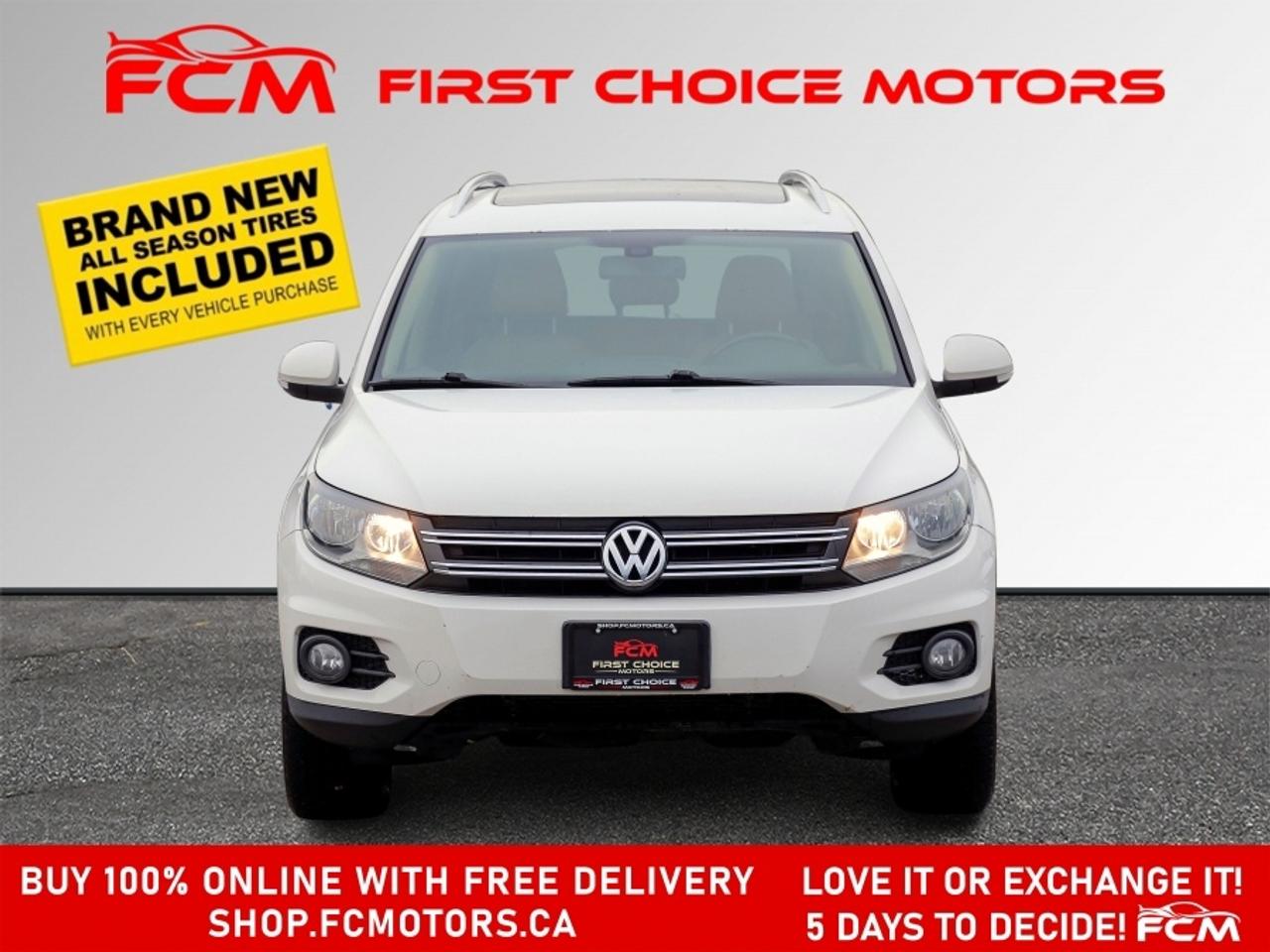 2014 Volkswagen Tiguan 4MOTION ~AUTOMATIC, FULLY CERTIFIED WITH WARRANTY! Photo