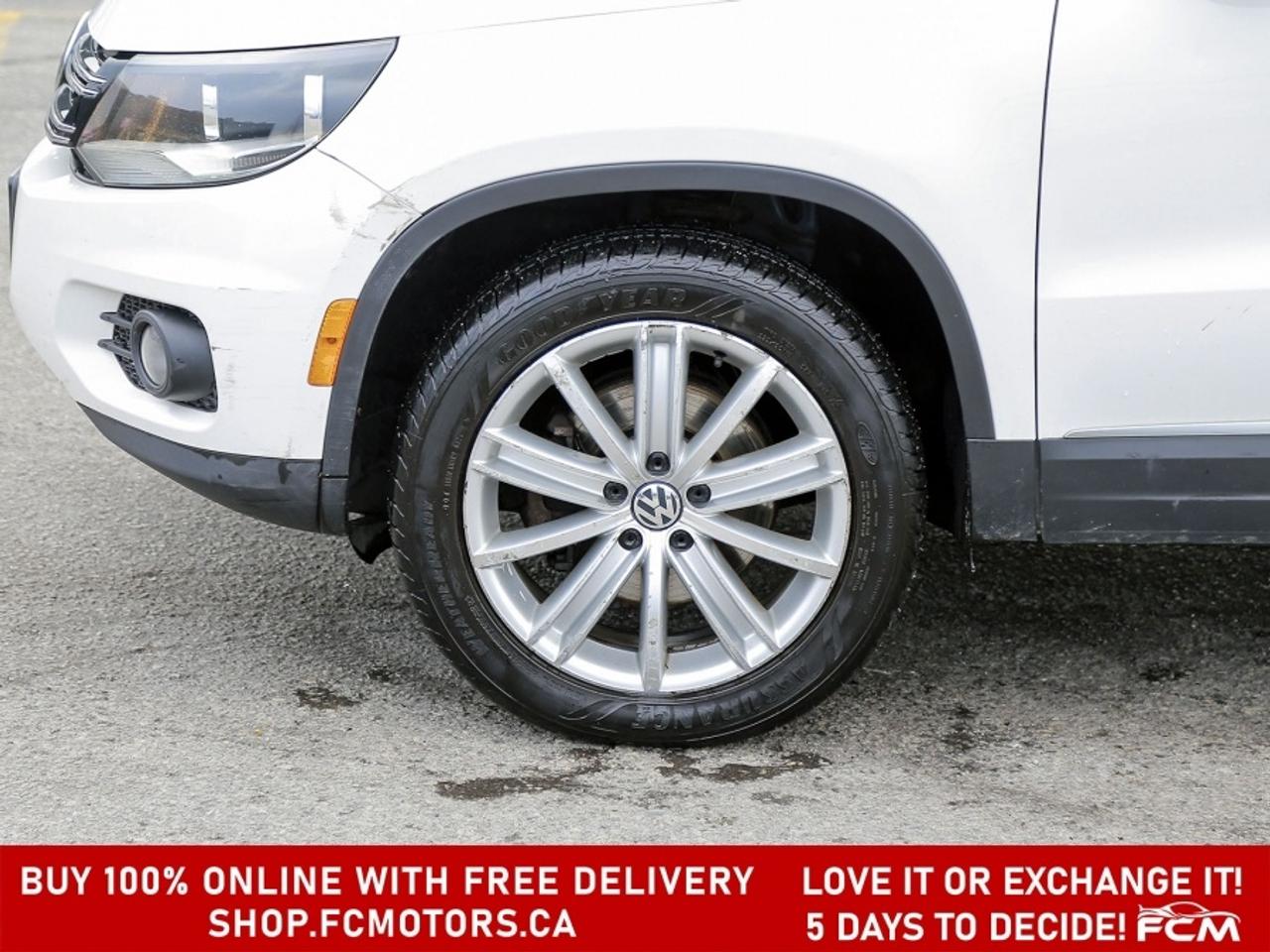 2014 Volkswagen Tiguan 4MOTION ~AUTOMATIC, FULLY CERTIFIED WITH WARRANTY! Photo