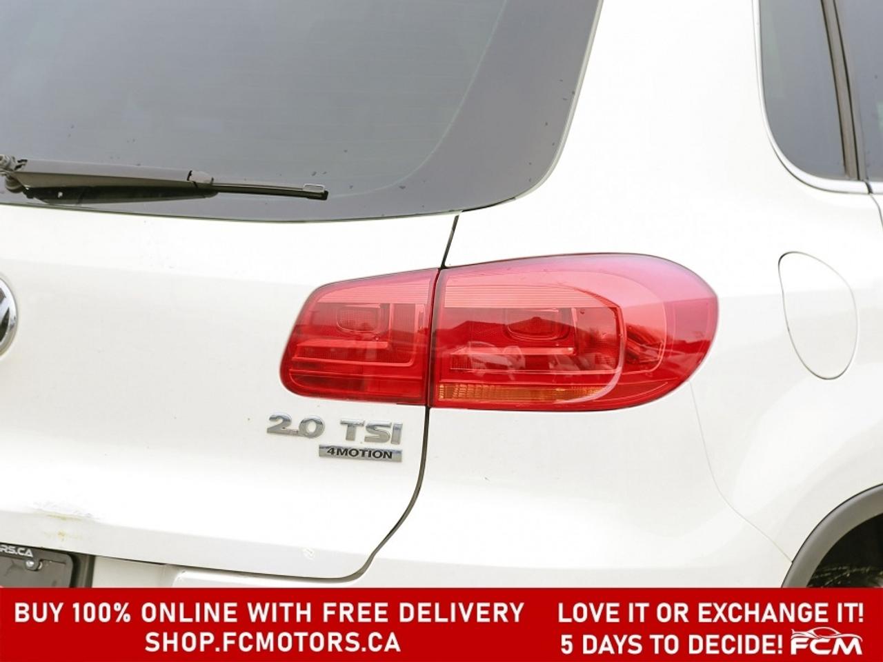 2014 Volkswagen Tiguan 4MOTION ~AUTOMATIC, FULLY CERTIFIED WITH WARRANTY! Photo