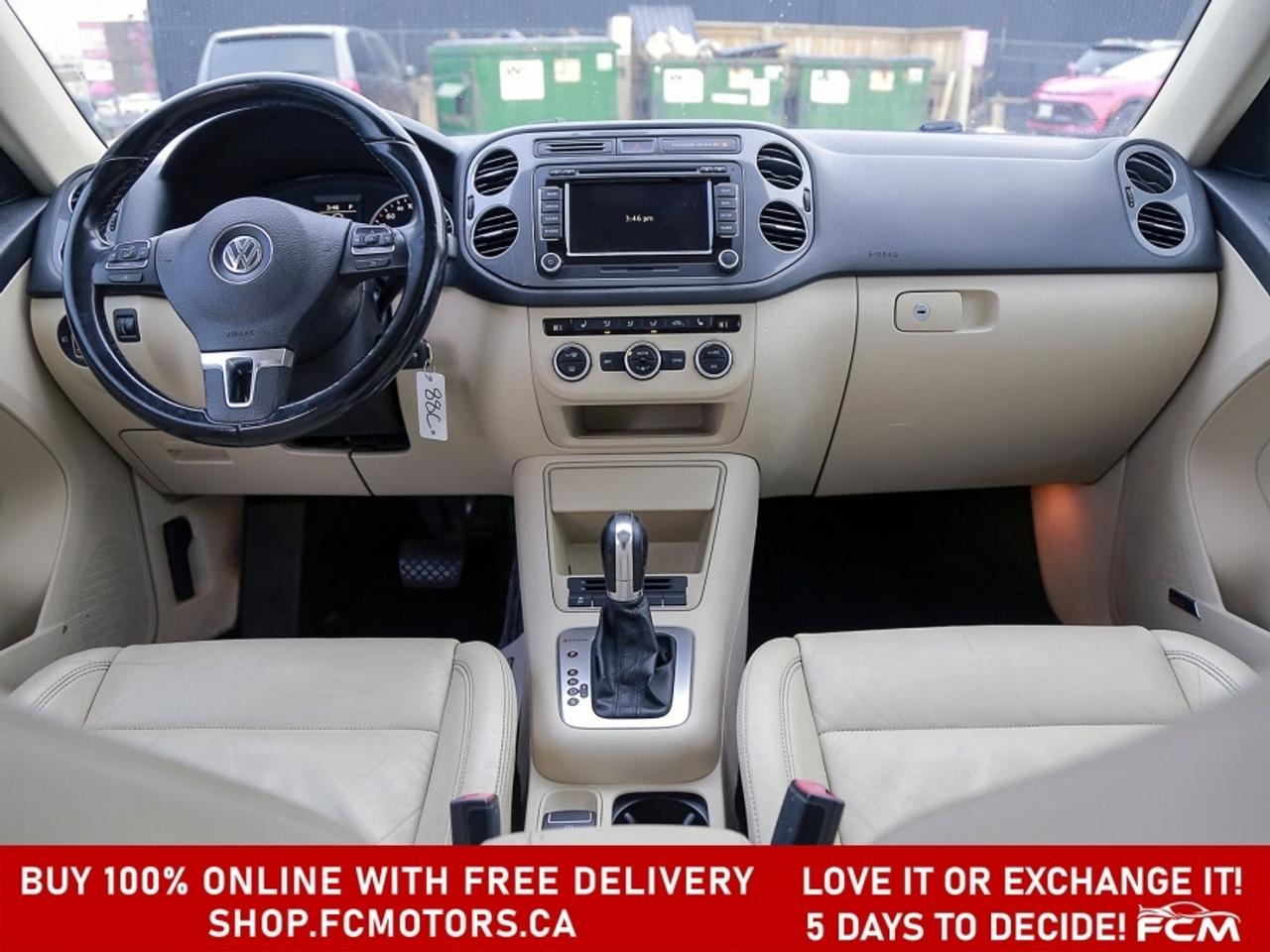 2014 Volkswagen Tiguan 4MOTION ~AUTOMATIC, FULLY CERTIFIED WITH WARRANTY! Photo