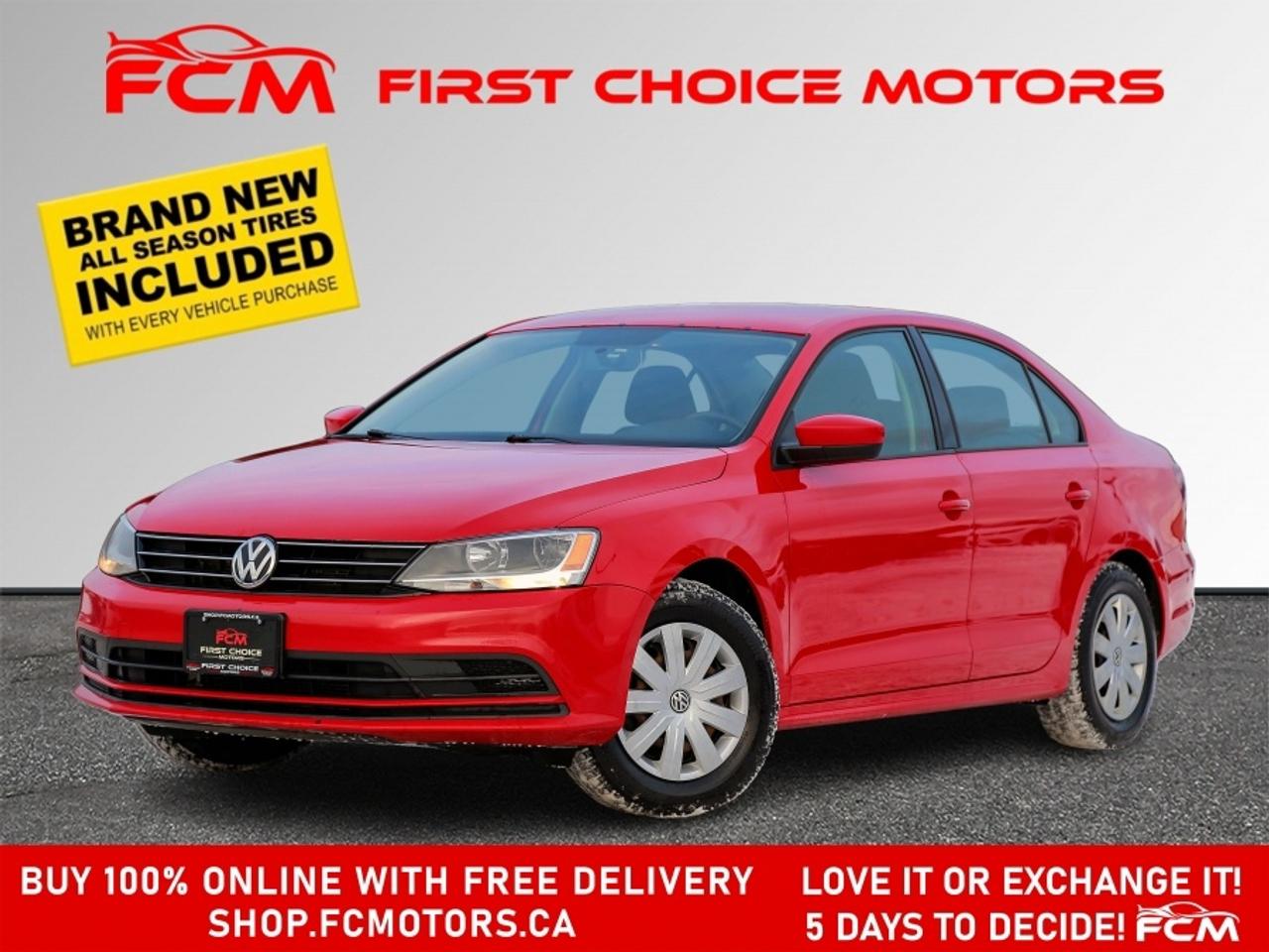 2017 Volkswagen Jetta TRENDLINE ~AUTOMATIC, FULLY CERTIFIED WITH WARRANT Photo