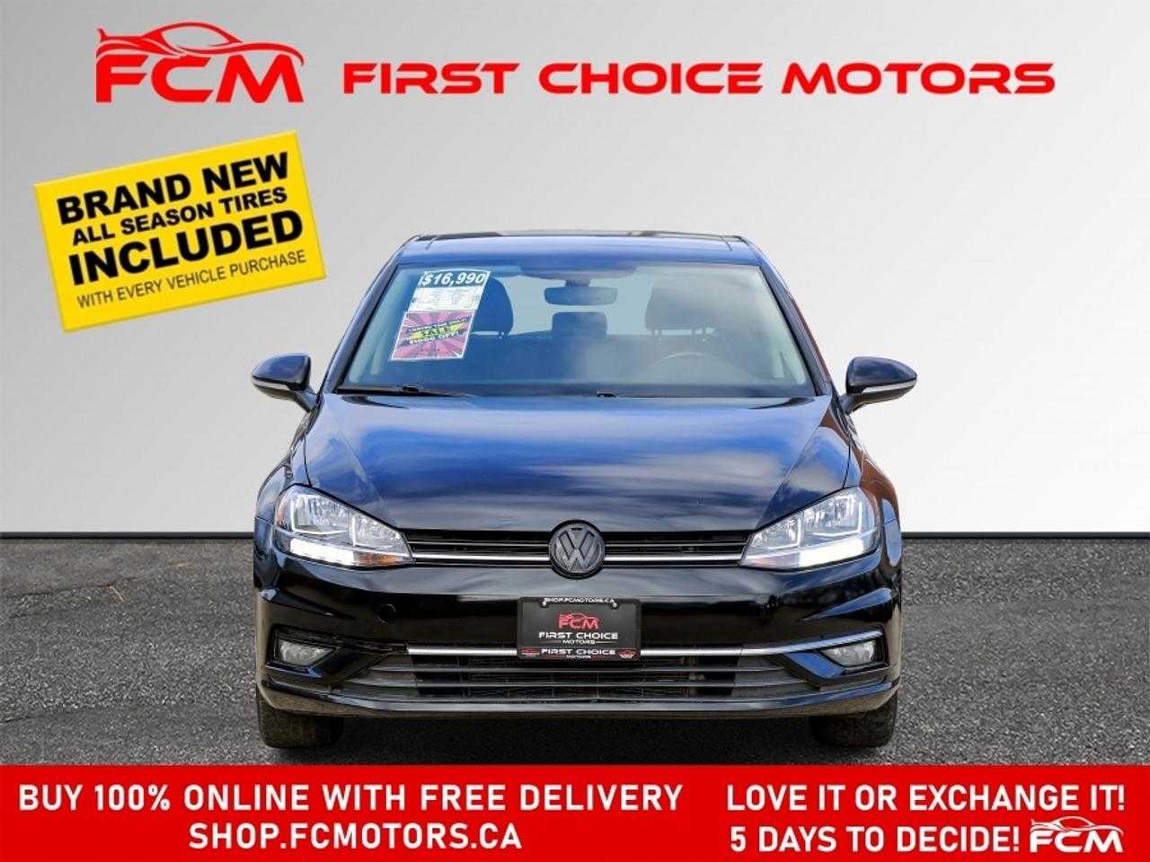 2019 Volkswagen Golf EXCELINE ~AUTOMATIC, FULLY CERTIFIED WITH WARRANTY Photo