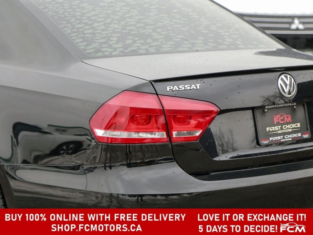 2012 Volkswagen Passat COMFORTLINE ~AUTOMATIC, FULLY CERTIFIED WITH WARRA Photo