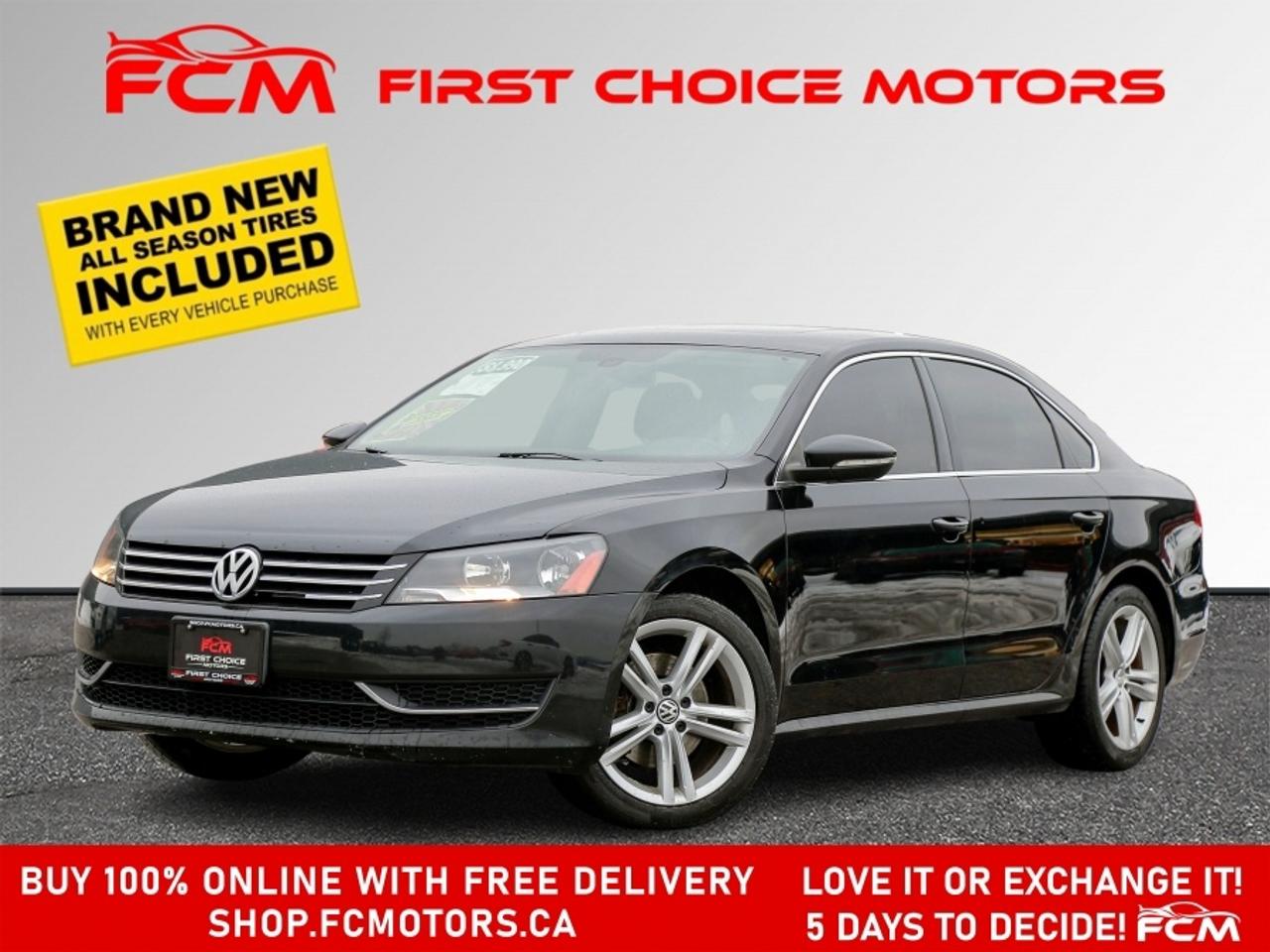 2012 Volkswagen Passat COMFORTLINE ~AUTOMATIC, FULLY CERTIFIED WITH WARRA Photo0