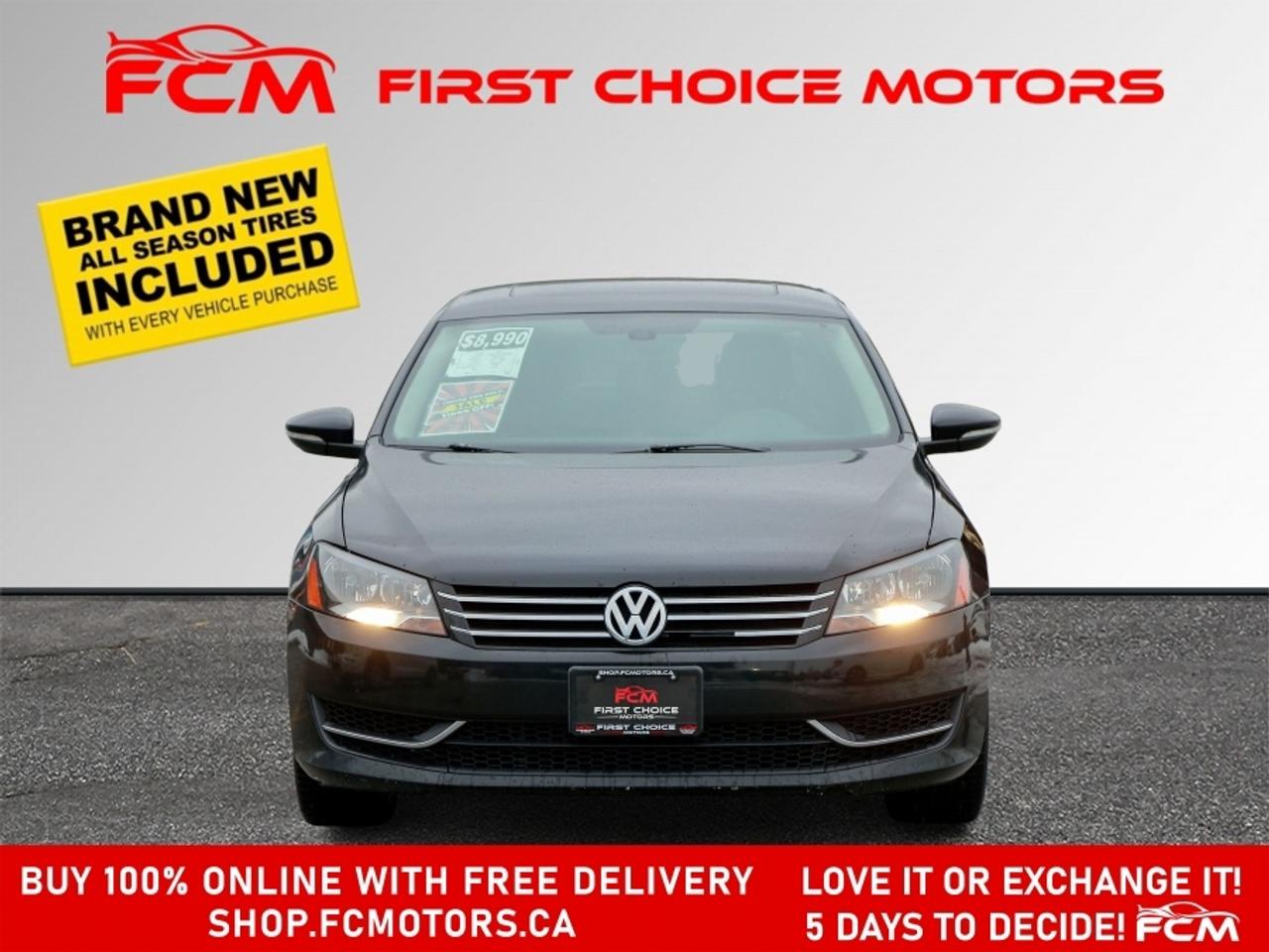 2012 Volkswagen Passat COMFORTLINE ~AUTOMATIC, FULLY CERTIFIED WITH WARRA Photo